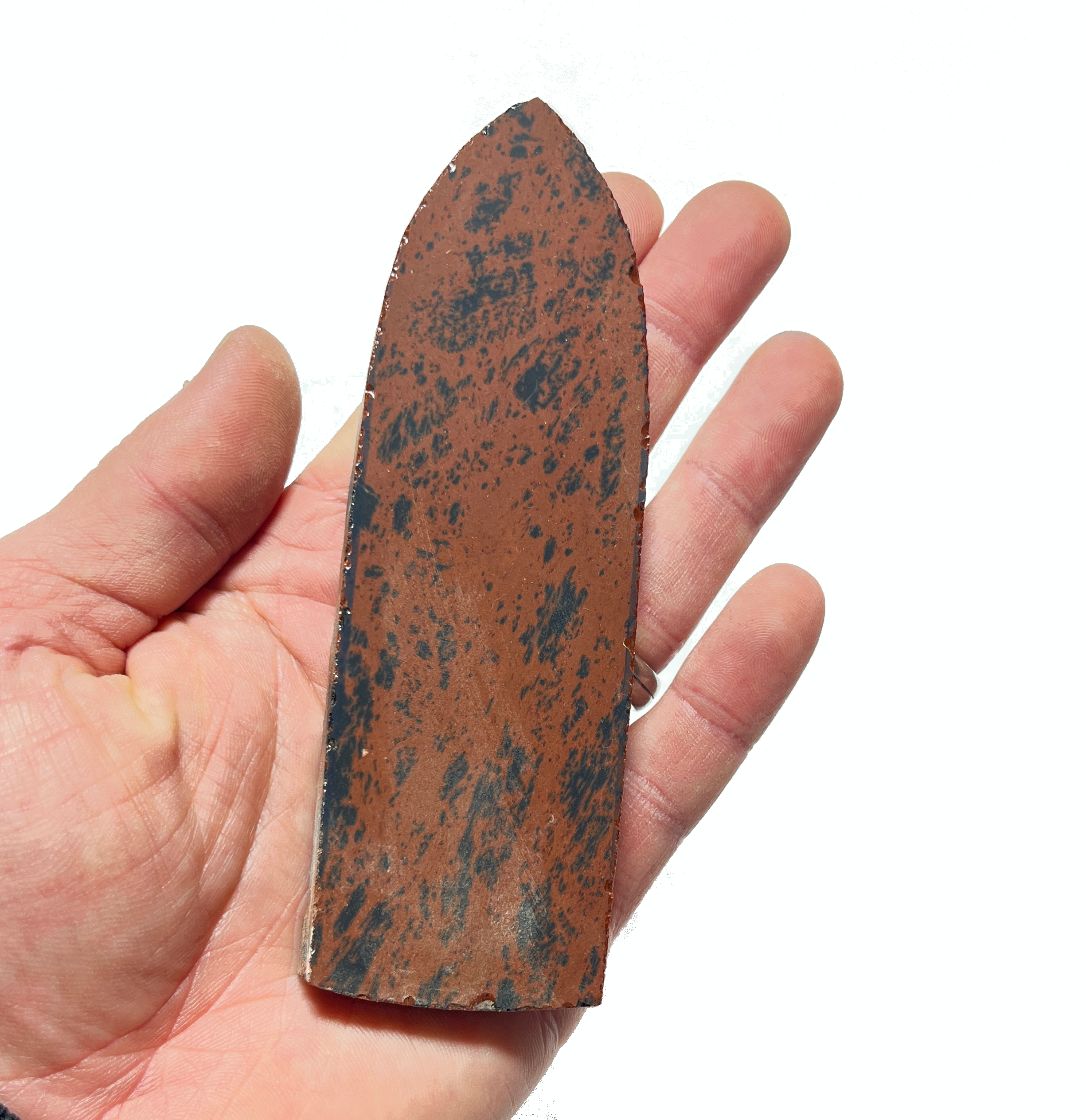 Large Mahogany Obsidian Preshaped Slab (Select-a-Size)