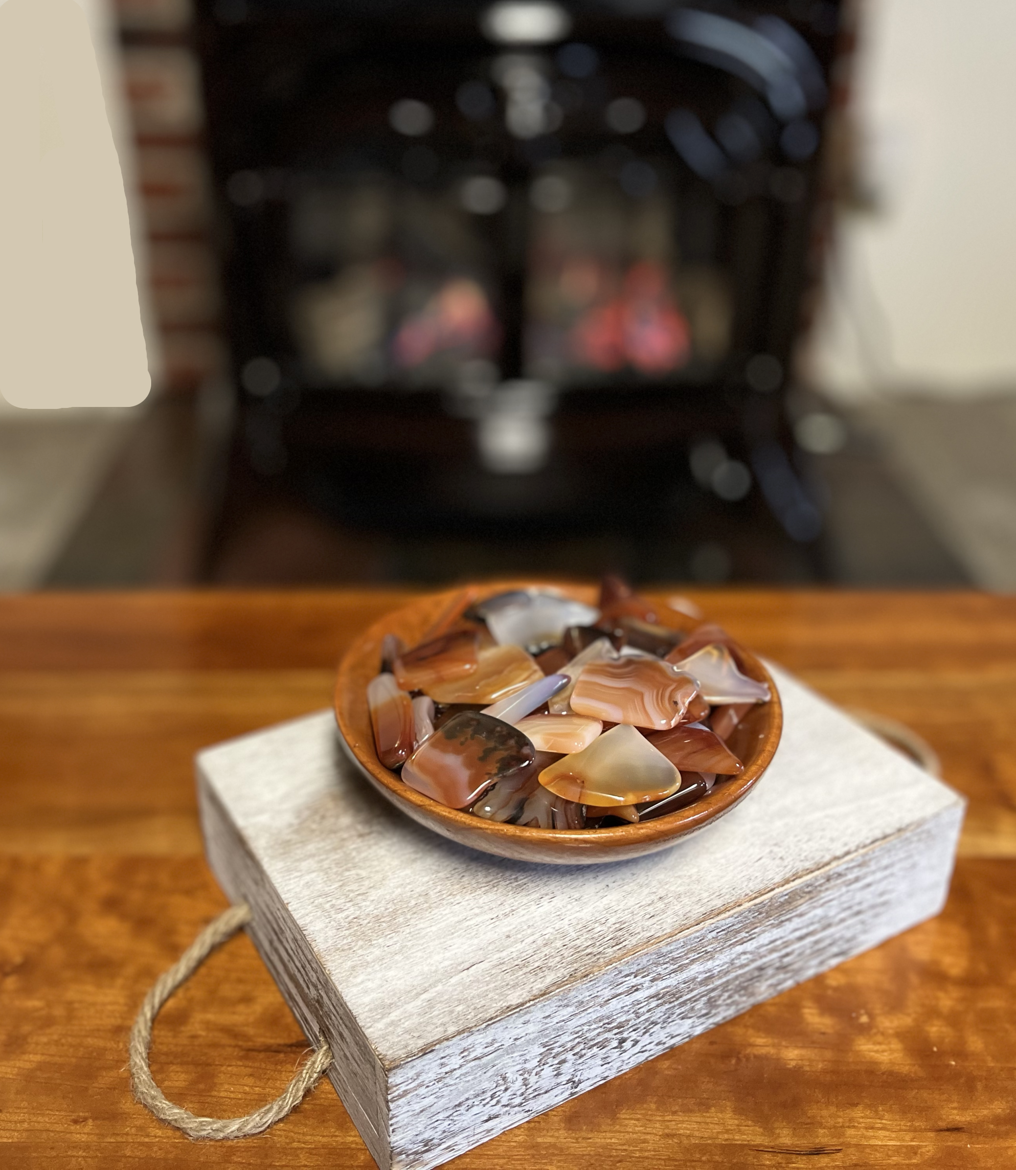 Polished Brazilian Agate (Medium size 1"-1.5")