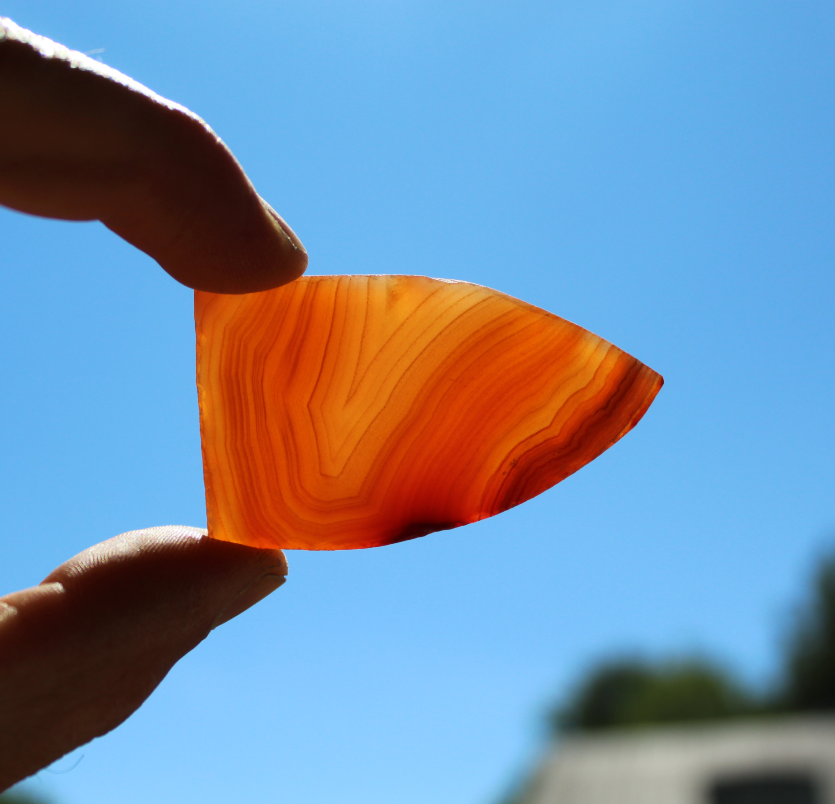 2.5"-3" Brazilian Agate Preshaped Slab