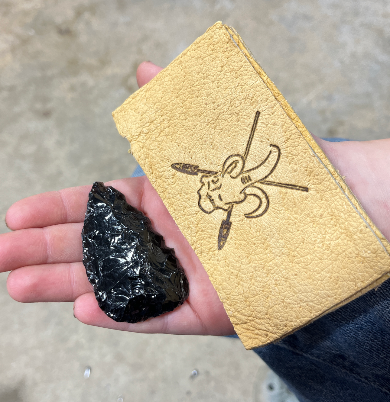 Archery knapping kit