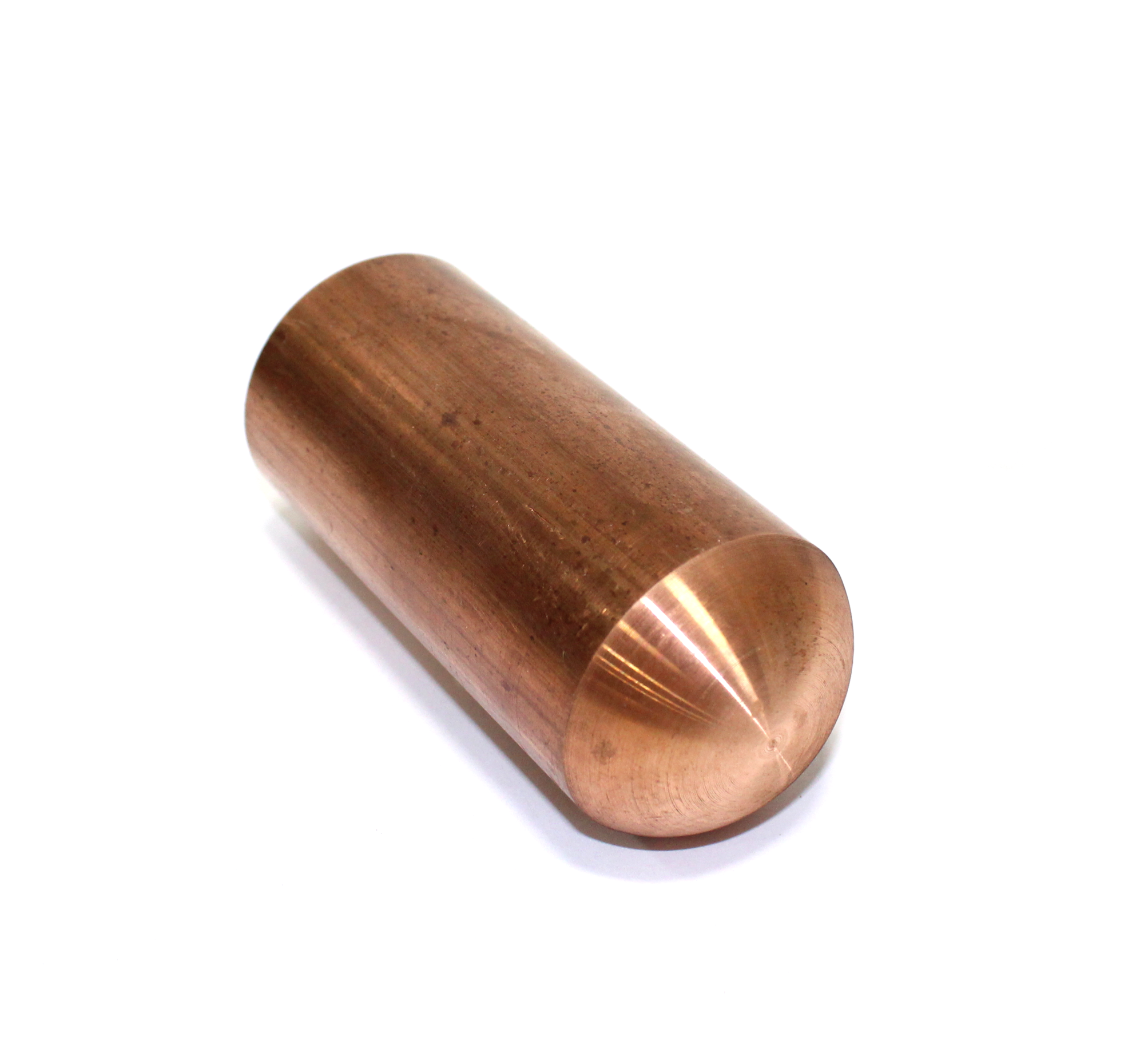 1 3/4" Solid Copper Billet