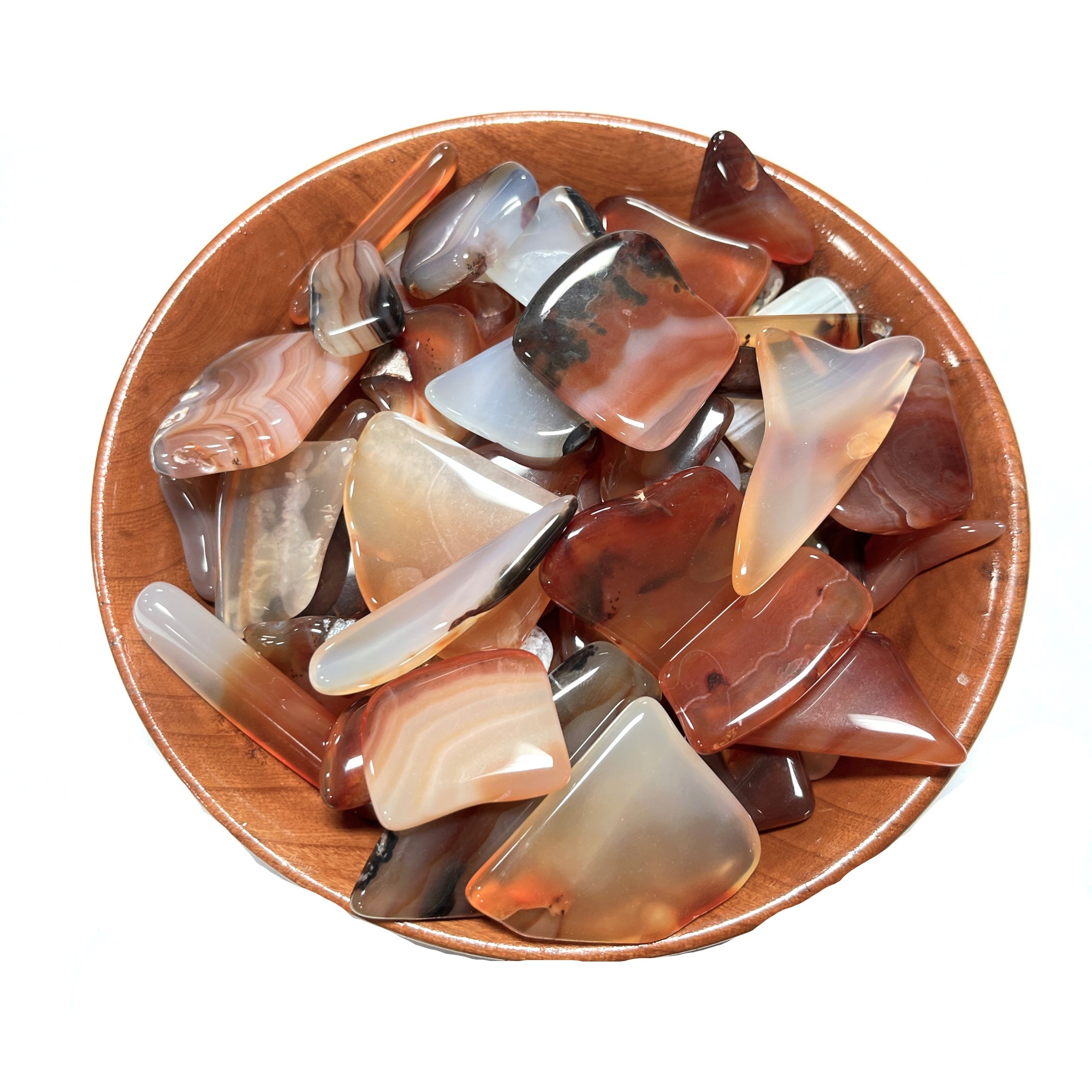 Polished Brazilian Agate (Large Size 1.5"-2.5")