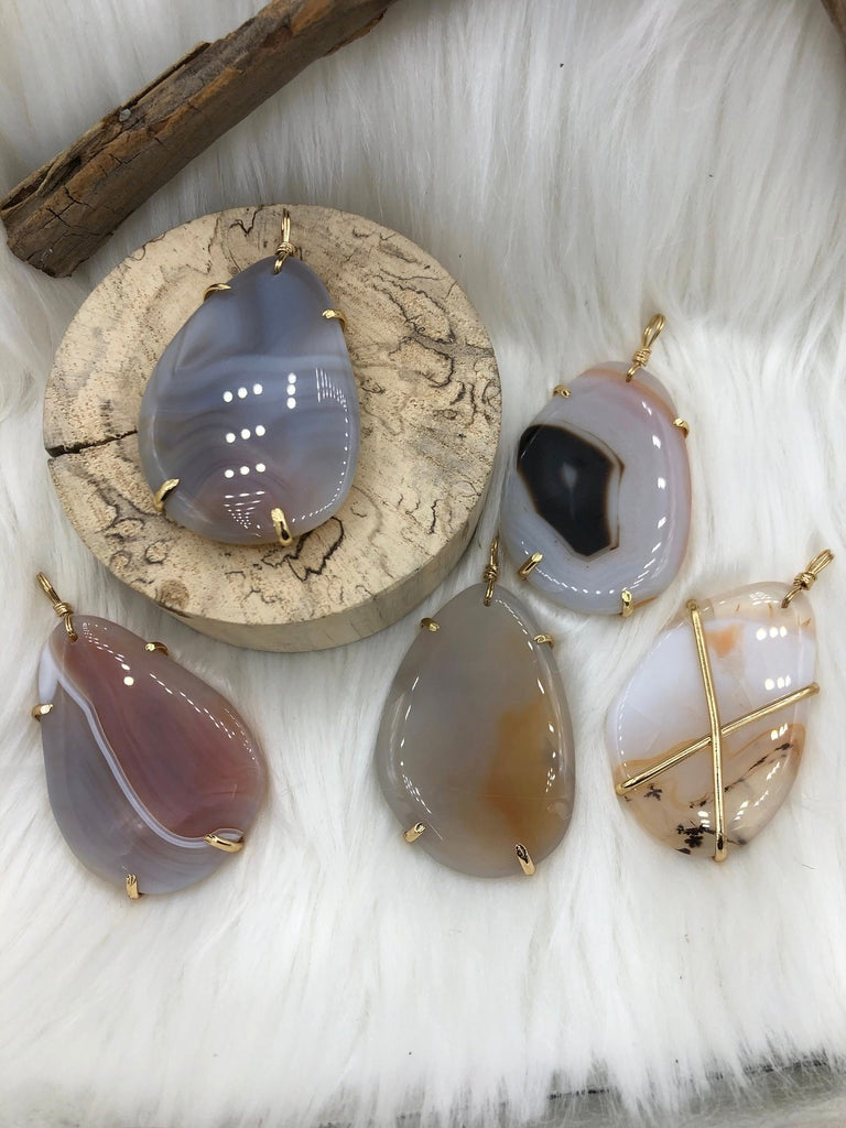 Polished Brazilian Agate (Large Size 1.5"-2.5")