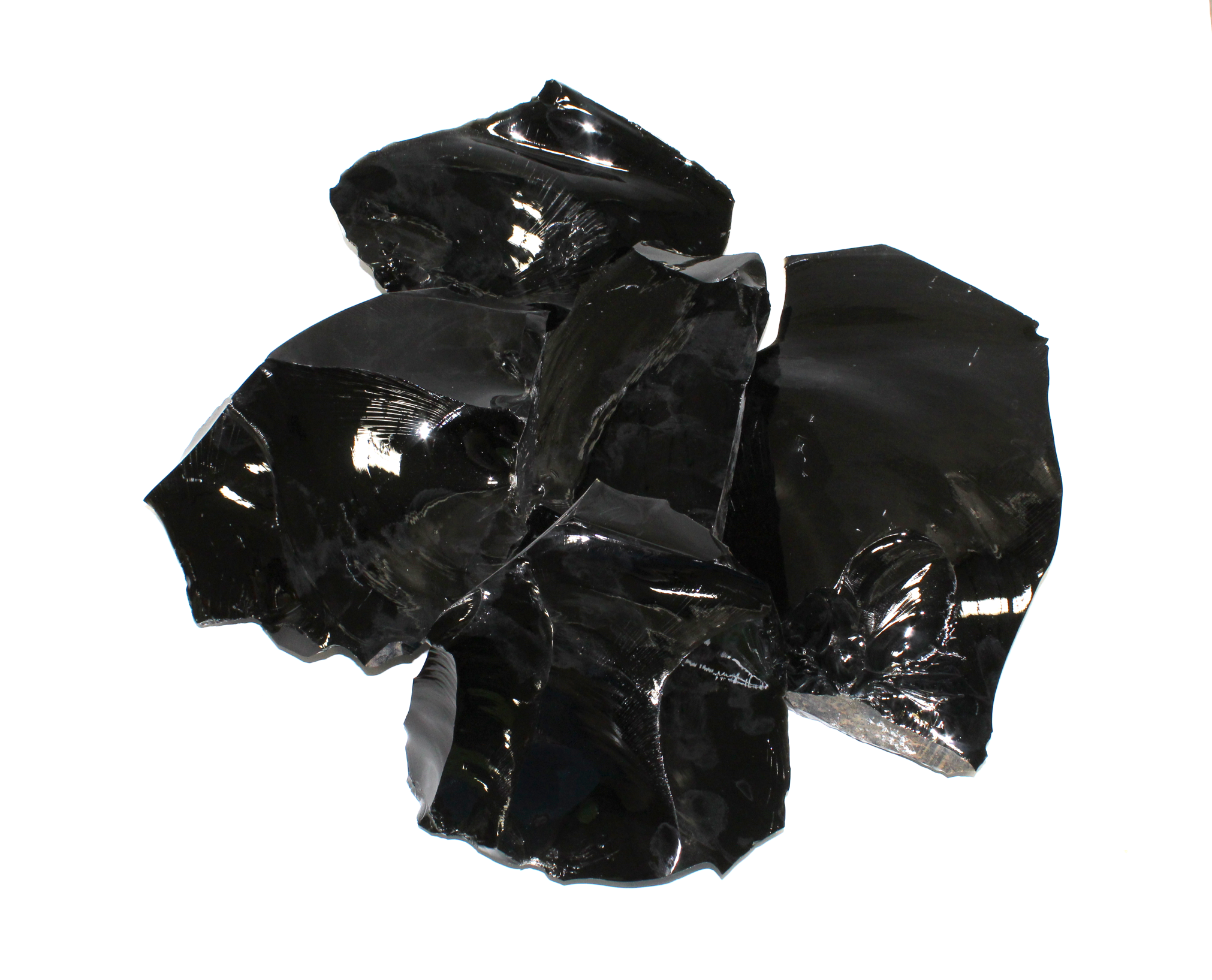 Large Black Obsidian Spalls (20lbs)