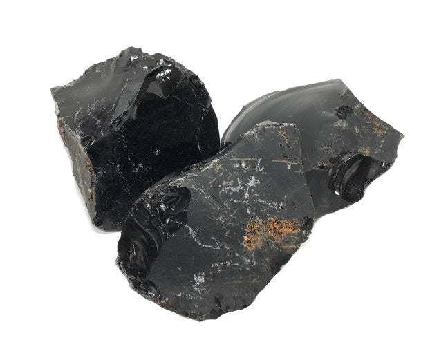 Whole Black Obsidian (20lbs)